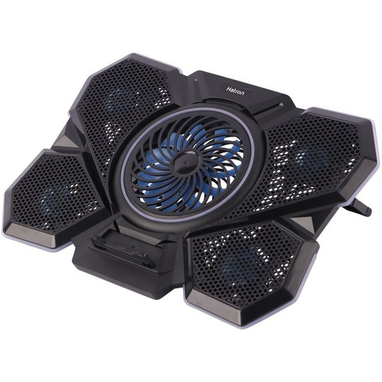 نمای فنهای پایه خنک کننده لپ تاپ هترون HCP126