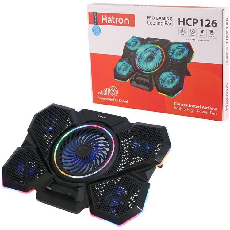 تنظیم ارتفاع پایه خنک کننده لپ تاپ هترون HCP126