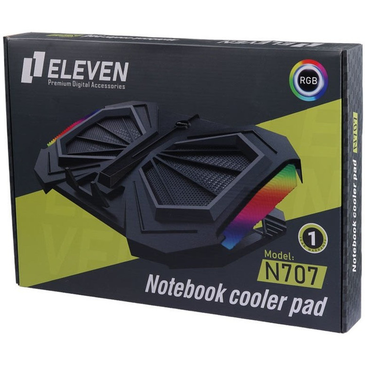 کول پد ELEVEN N707 مناسب لپ تاپ 17 اینچ