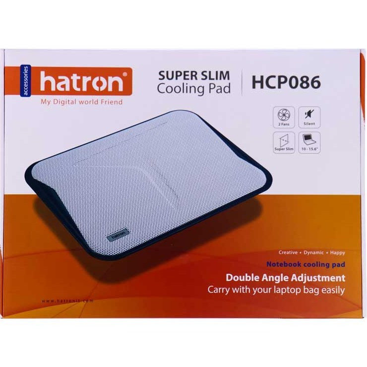 کول پد Hatron HCP086 مناسب لپ تاپ تا 15.6 اینچ