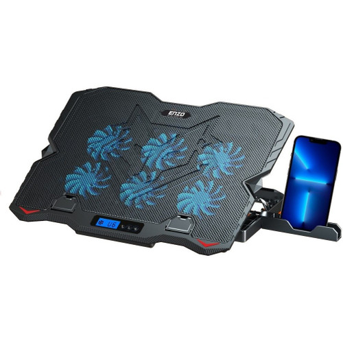پایه خنک کننده لپ تاپ انزو LF-661 با شش فن LED