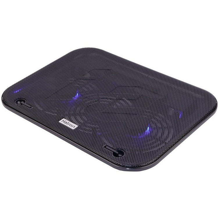 پایه خنک کننده لپ تاپ هترون HCP090 با دو فن LED