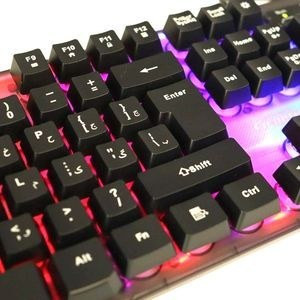 کیبورد گیمینگ دی نت DT-996 مکانیکی RGB