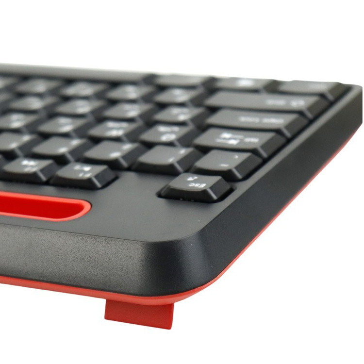 کیبورد و ماوس بی سیم هترون HKCW135 فول سایز با دانگل USB