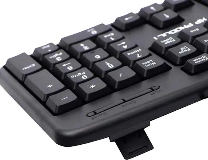 کیبورد اداری XP-8800N با اتصال USB و کلیدهای ممبران
