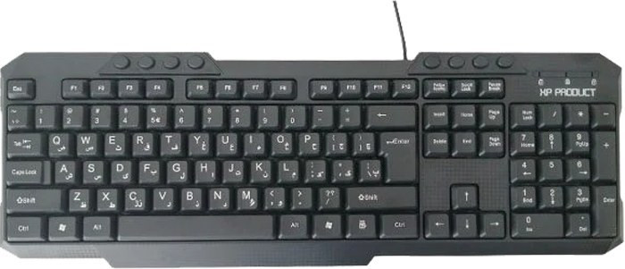 کیبورد XP-8900 ایکس پی پروداکت سیمی USB با کلیدهای نرم