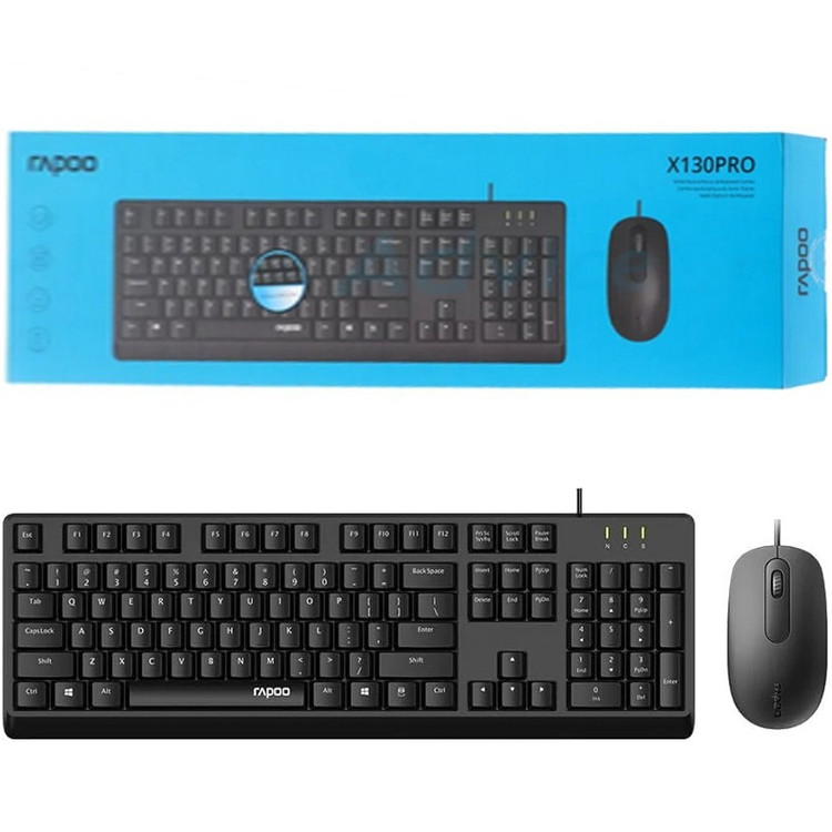 ماوس اپتیکال رپو X130PRO با دقت 1600 DPI