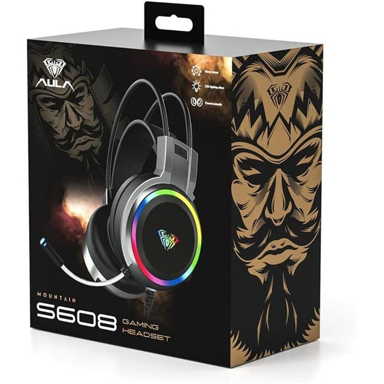 اتصال هدست آئولا S608 با جک 3.5 میلیمتری مناسب PC و کنسول