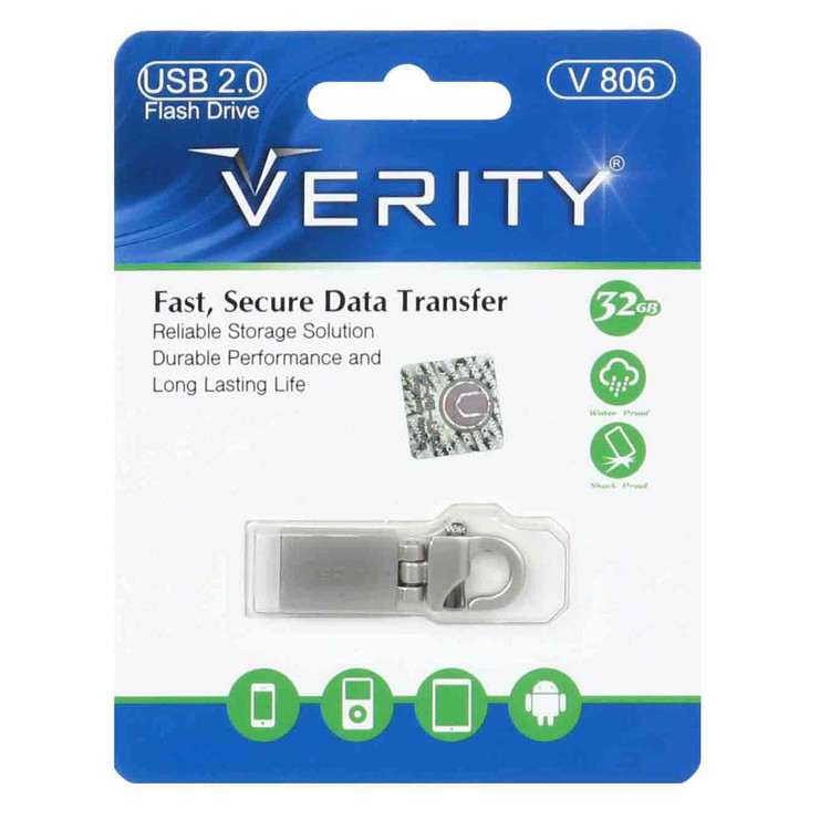 فلش مموری 64 گیگابایت وریتی مدل V806 با رابط USB 2.0