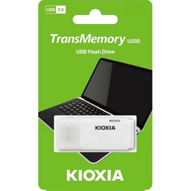 فلش Kioxia U202 128GB – طراحی درپوشدار و جمعوجور
