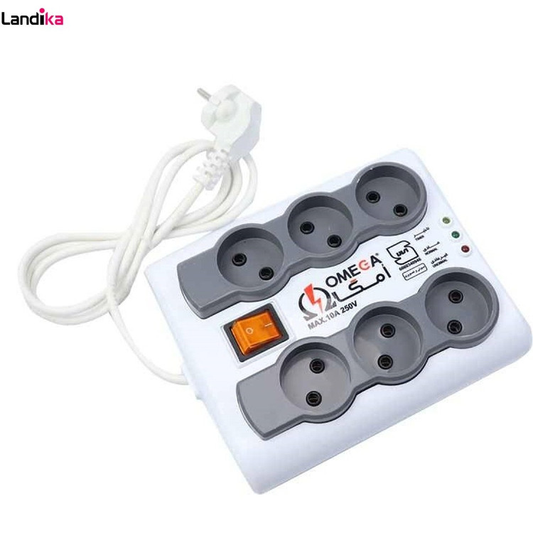 محافظ ولتاژ 2500VA امگا مدل P6000