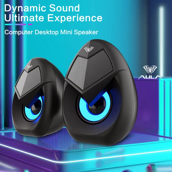 اسپیکر با اتصال USB برای تامین انرژی و استفاده راحت