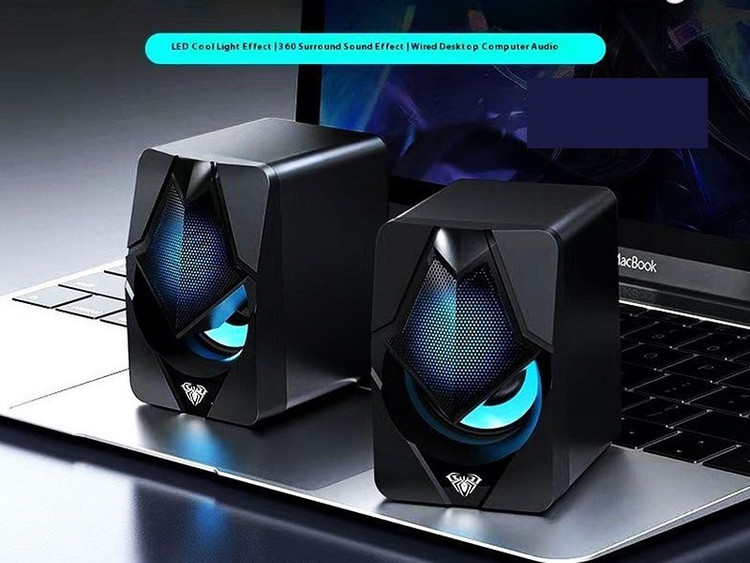 اسپیکر آئولا مدل N-525 با طراحی جمع و جور و مناسب برای کامپیوتر