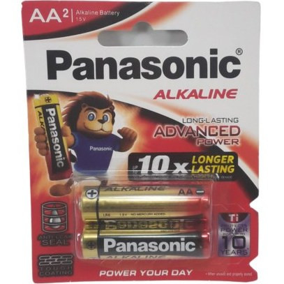 باتری قلمی آلکالاین پاناسونیک LR6T-2B پک دو عددی