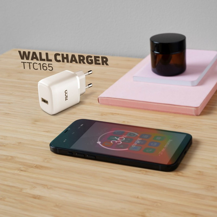 شارژر موبایل تسکو TTC 165 مناسب انواع گوشی و تبلت