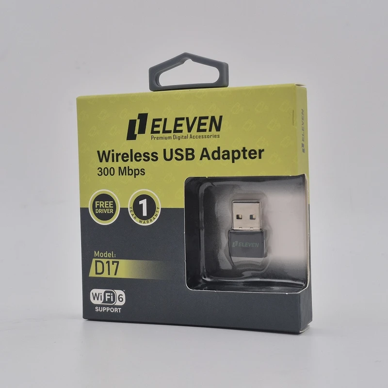 خرید کارت شبکه Eleven D17 با نصب آسان Plug & Play