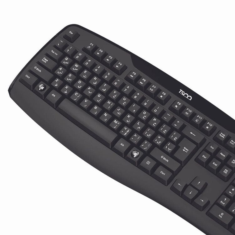 کیبورد اداری تسکو TK8043 مناسب تایپ طولانی