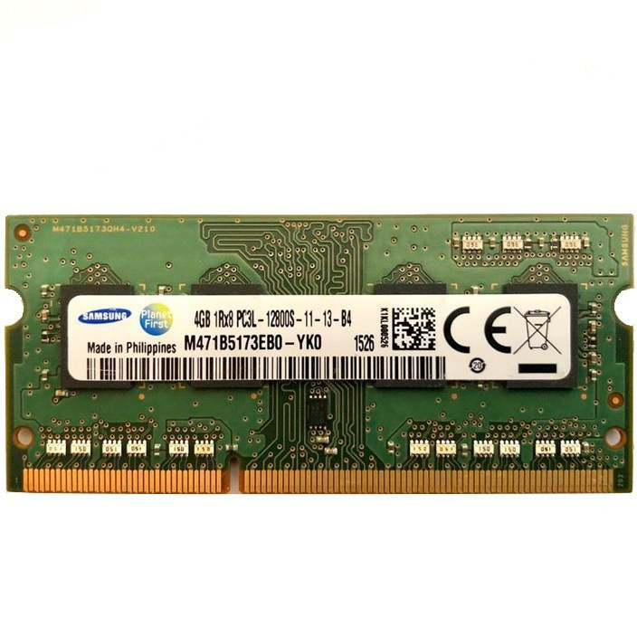 رم لپ تاپ سامسونگ 4GB DDR3L 1600MHz CL11
