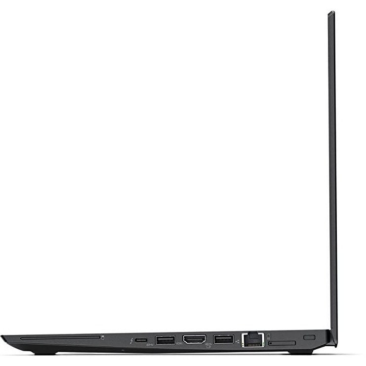 نمای کناری لپ تاپ Lenovo ThinkPad T470s سبک و باریک